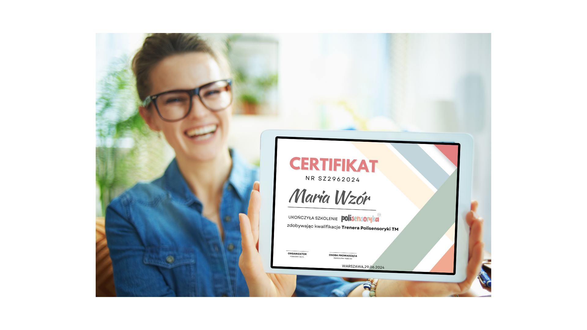 Zabezpieczone: Certyfikat polisensoryka