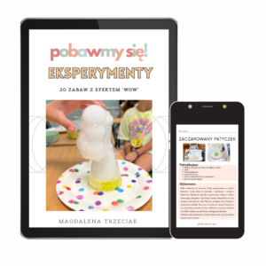 E-book "Eksperymenty - 20 zabaw z efektem wow"